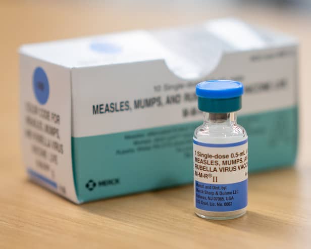 Cases of measles have been increasing rapidly.