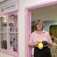 'It's always been a dream': Avid knitter leaves corporate world to open tearoom and yarn shop A Good Yarn in Wickham
