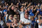 Pompey fans were in full voice as they lapped up the Championship victory at Oxford United.