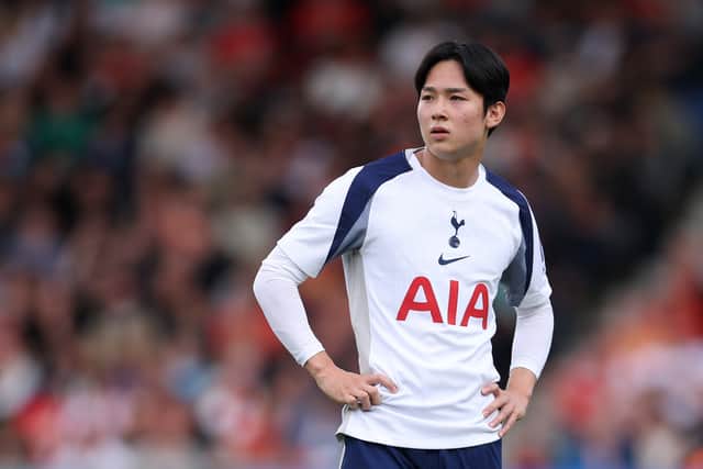 Minhyeok Yang featured in pre-season for Spurs last summer. Picture: Getty Images