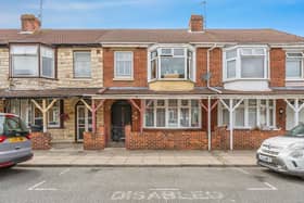 The stylish three-bedroomed terrace home has a contemporary interior
