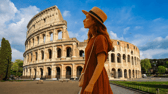 Exploring Rome’s iconic Colosseum is even more enjoyable in the quieter autumn months.