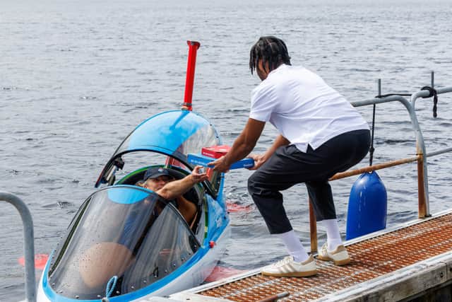 Loch Ness residents and tourists thought they saw a 'weird beast'