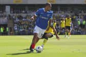 Florian Bianchini's Pompey debut at Oxford United was his longest appearance for six-and-a-half months. Picture: Alun Roberts/ProSportsImages