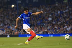 Pompey new boy Luke Le Roux. Pic: Simon Roe/ProSportsImages