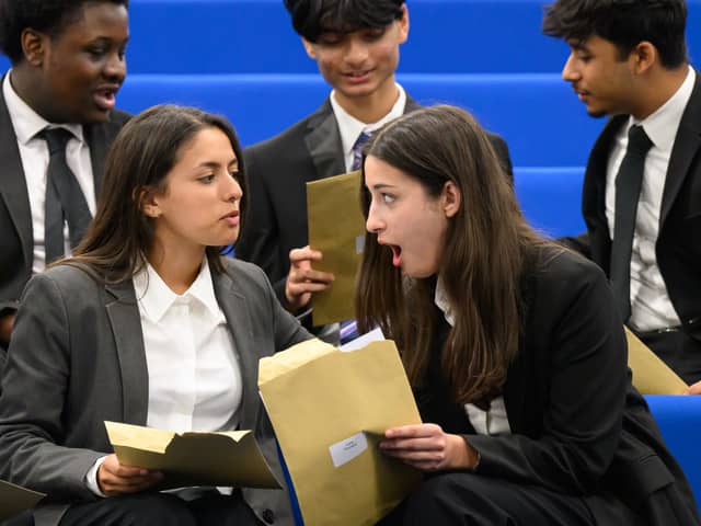 Students will be flocking to their school or college in their thousands today, to get their results