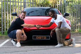 Eugene Dunkley could not believe his luck after winning the life-changing prize