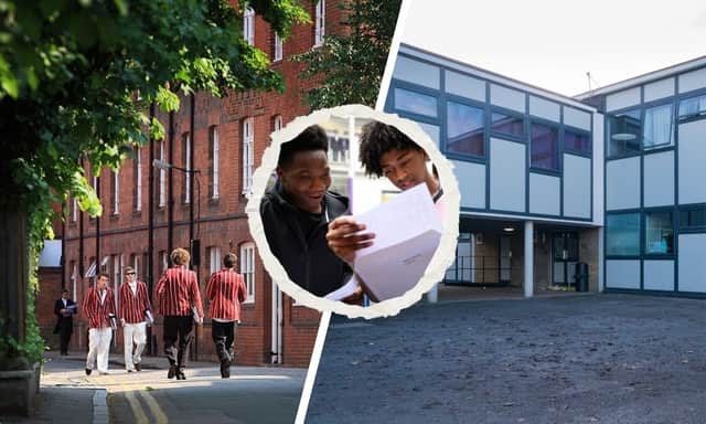 The top grade gap between state and private schools has narrowed this year