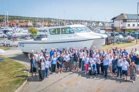 Arrival of FreeSpirit at Premier Marinas Port Solent on Friday, August 15.