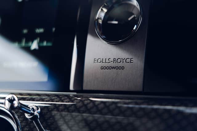 Rolls Royce's famous build quality is evident in every square inch
