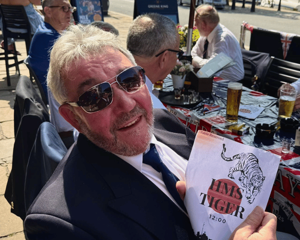 Royal Navy veterans were invited to The Ship Anson pub to celebrate the 80th anniversary of VJ Day. This included those who served with HMS Tiger and HMS Ganges.