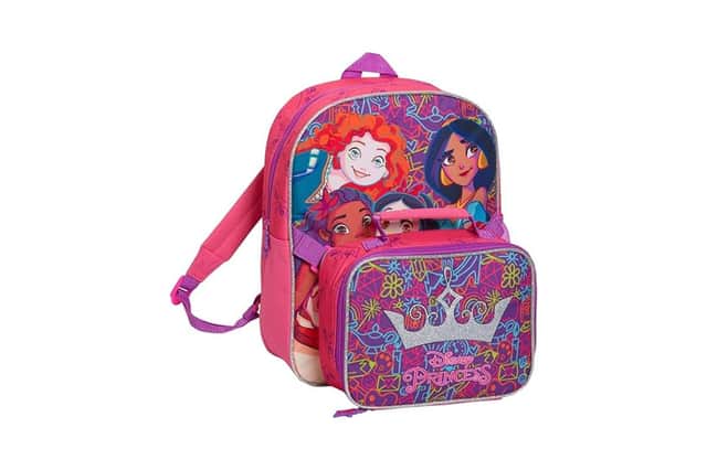 Disney Princess Backpack with Lunch Bag