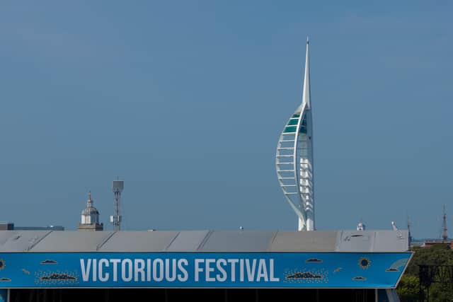Southsea Common is beginning to come together for this year's Victorious.
Picture:Marcin Jedrysiak