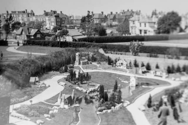 The Southsea Model Village photographed by Donald Cornell.