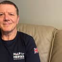 Steve Rule, a former Royal Navy Weapons Engineer from Fareham, shared his story of how Help for Heroes has supported him following a medical incident.