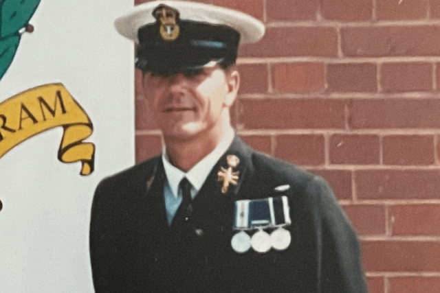 Steve Rule, former Royal Navy Weapons Engineer, from Fareham.