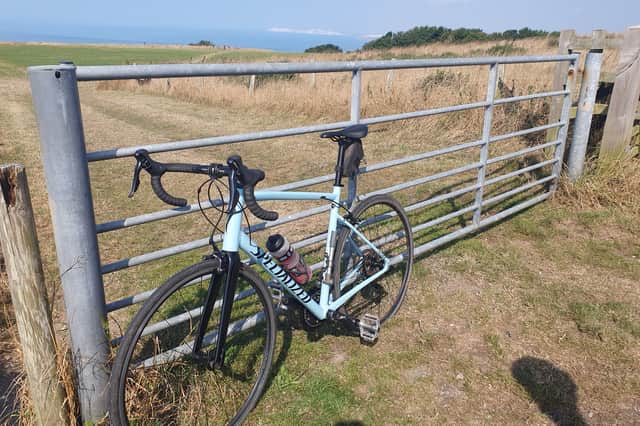 Once I was in the saddle I found it hard to stop... but couldn't let these coastal views pass me by as I made my way to fabulous Freshwater Bay