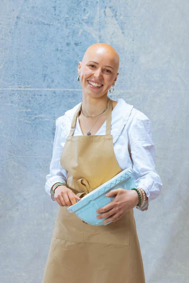 Born and raised in Edinburgh, 23-year-old Jasmine now calls London home. She is a medical student and learnt the basics of bread and cakes through her Mum and aunts. When sheβs not in hospital placements, Jasmineβs likely sea swimming, running half marathons or playing hockey for her university team.