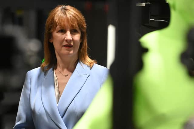 Chancellor of the Exchequer Rachel Reeves during a visit to Studio Ulster on August 12, 2025 in Belfast, Northern Ireland (Photo: Oliver McVeigh - Pool/Getty Images)