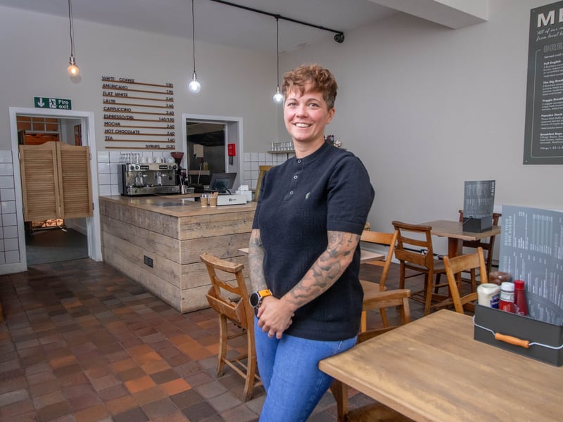 Pictured: Owner Kirstie Craig at Cafe on the Green
Picture: Habibur Rahman