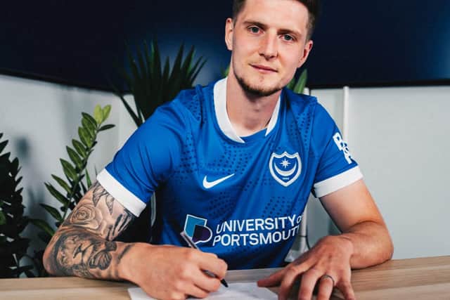 Josh Knight. Pic: Portsmouth FC.