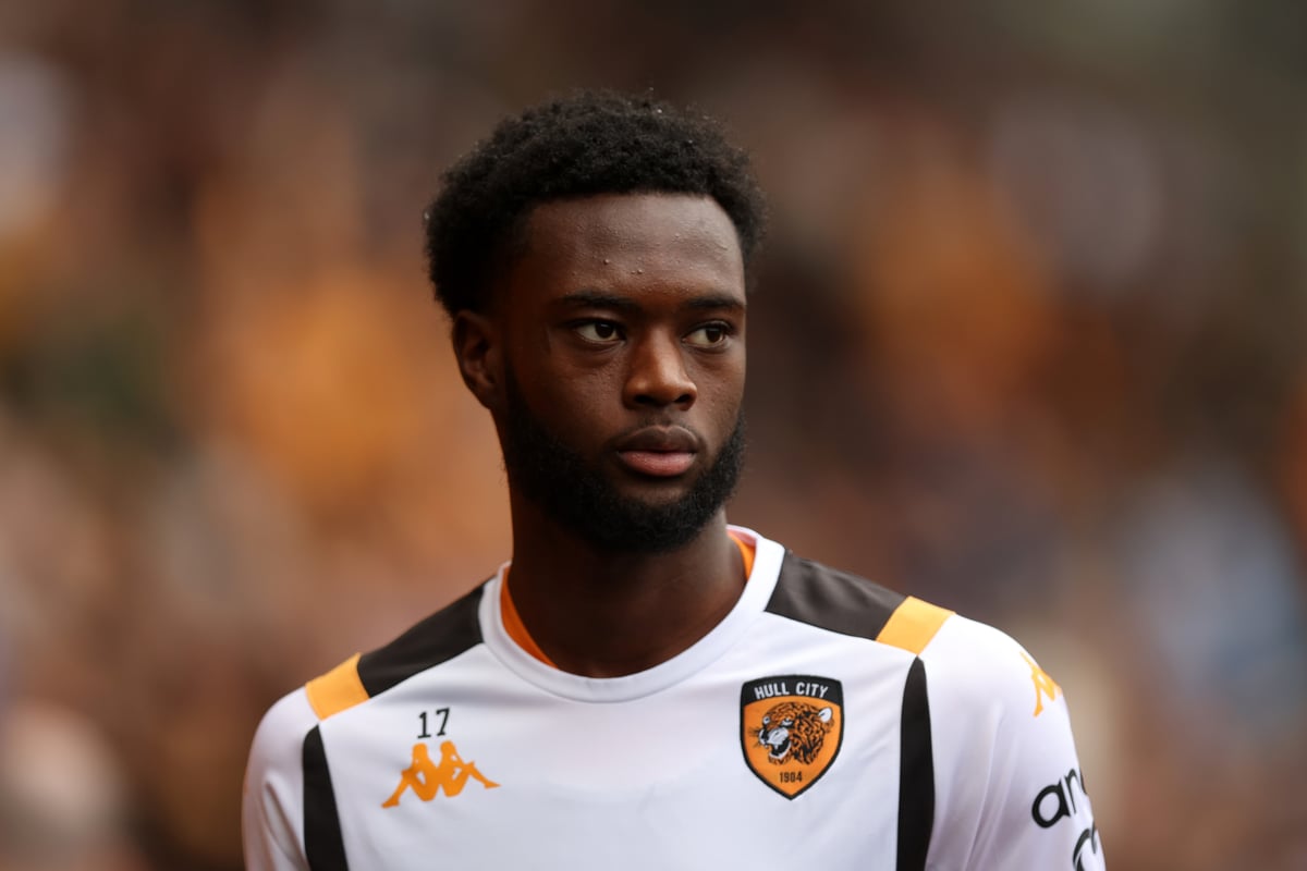 ‘The club is negotiating’: Hull City boss drops major hint over former Portsmouth winger Abu Kamara’s future amid talk of £3.5m exit