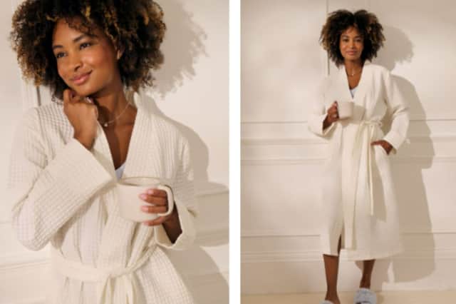 Get the Halle Berry look and step into autumn with Boux Avenueâs must-have waffle robe