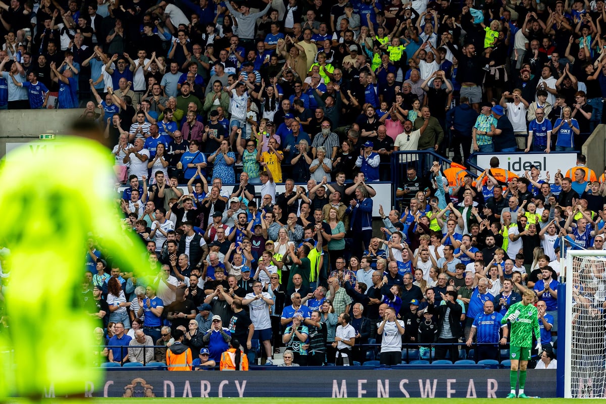 21 fantastic photos of Portsmouth faithful backing Blues in 1-1 draw against West Brom