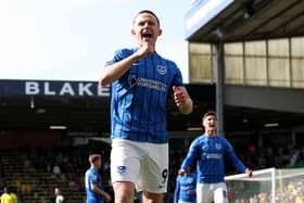 Pompey striker Colby Bishop is reportedly a target for Sheffield Wednesday. Picture: Getty Images