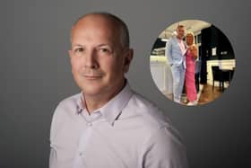 Simon Hewitt has been named as the third person that dies in the Isle of Wight helicopter crash. His family paid tribute to him as "the most wonderful, intelligent, kind man and father".