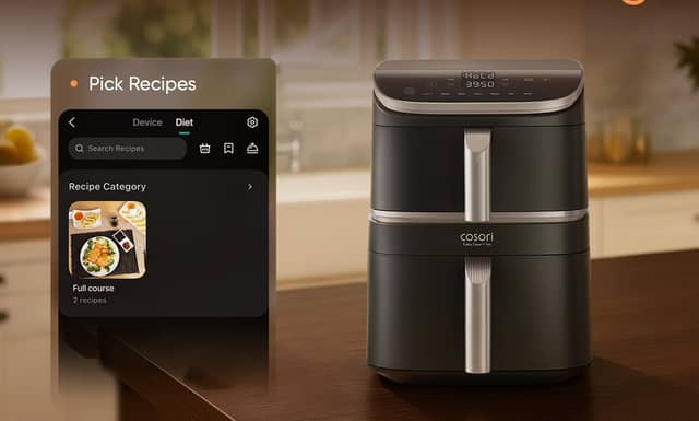 The Cosori Turbo Tower is one of many vertical air fryers on the market now - but it comes close to redefining the design