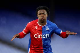 Franco Umeh has yet to feature for Pompey since his deadline day arrival from Crystal Palace. Picture: Tom Dulat/Getty Images
