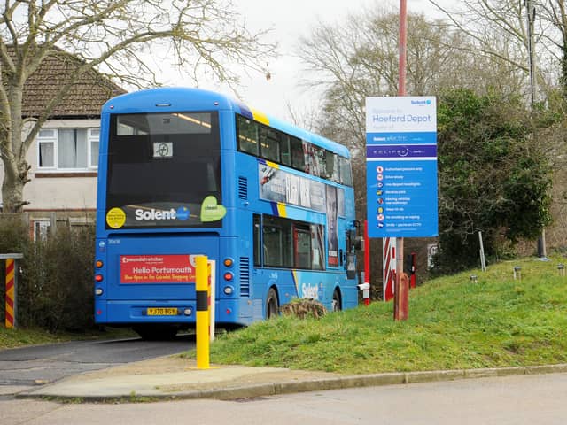 Hoeford depot in Gosport Road, Fareham