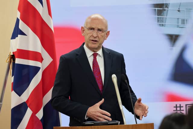Defence secretary John Healey is expected to announce powers for the armed forces to be able to shoot down drones flying over military bases.