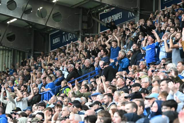 Pompey fans are being encouraged to join with Sheffield Wednesday protests at Fratton Park on Saturday. Picture: Graham Hunt/ProSportsImages