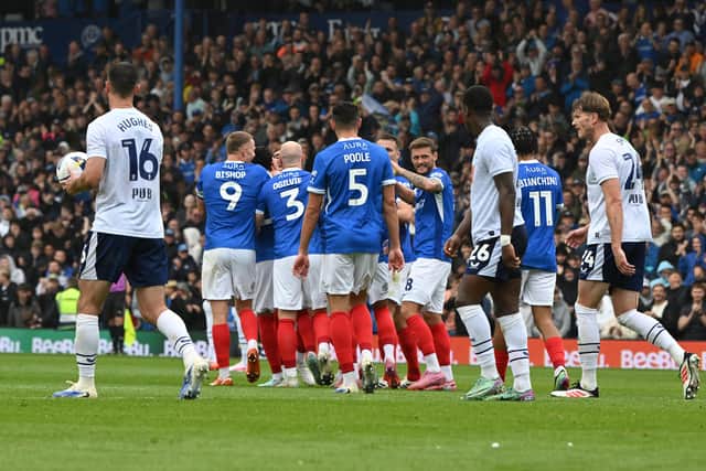 Pompey secured a 1-0 victory over Preston to go above Southampton ahead of derby.