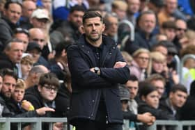 Pompey boss John Mousinho. Pic: Graham Hunt/ProSportsImages