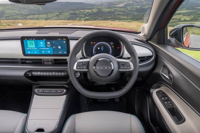 The interior's plastics are built for durability - which doesn't exactly add an air of luxury - but it's a very fun cabin