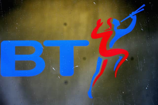 BT's old 'Piper' logo, used from 1991 to 2003