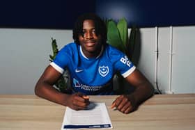 Pompey’s Franco Umeh