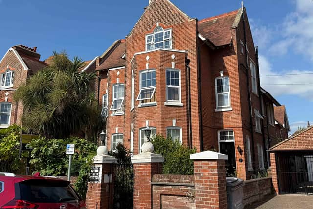 Lot 1 at Helena Court, in Helena Road, Southsea is going under the hammer this month with a guide price of £995,000-plus.
