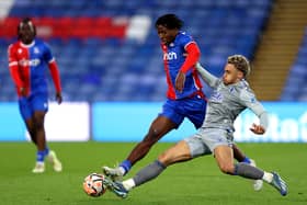 Crystal Palace's Franco Umeh in action. The Pompey winger has now returned to training after injury. Picture: Getty Images