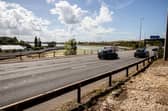 The M27 westbound will be closed all weekend (September 5-7) as bridge repair work continues.