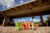 Behind the scenes of the works to repair the bridges at junction 12 of the M27 in Portsmouth.
