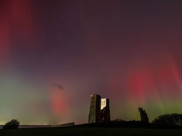 The Northern Lights as seen from Herne Bay in Kent last October