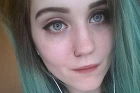 Tia Langdon, 25, who died after falling from a block of flats in Cuckmere Lane, Southampton, on August 28. 