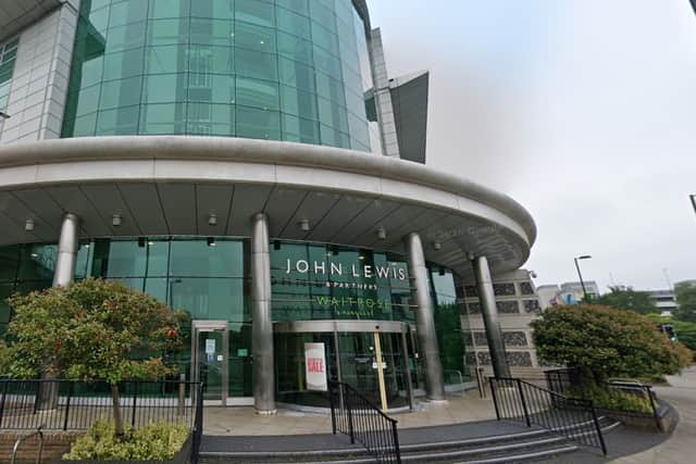 John Lewis is set to bring the Topshop brand back to the high street as it partners with the brand. 

Pictured: John Lewis in Southampton