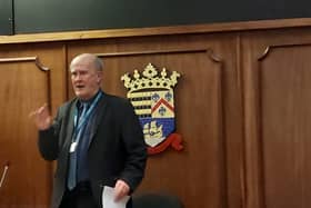 Gosport Borough Council leader Cllr Peter Chegwyn