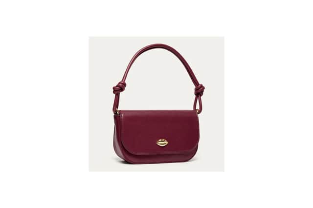 Lulu Guinness Leather Cara Clutch Bag £225
