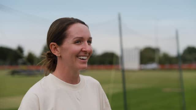 The new coach on Freddie Flintoff's Field of Dreams - Kate Cross